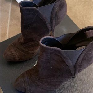 Prada platform booties